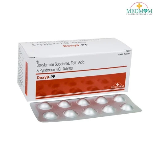 Doxy9-PF Doxylamine Succinate, Pyridoxine HCL And Folic Acid Tablets