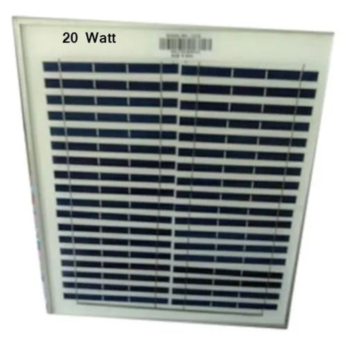 Easy To Install Eco Friendly Mono Crystalline Silicon Solar Panel (20 Watt) Grade: First Class