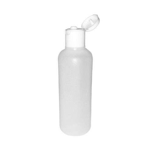 Flip Top Cap Type 100 Ml Hand Sanitizer White Plastic Bottle