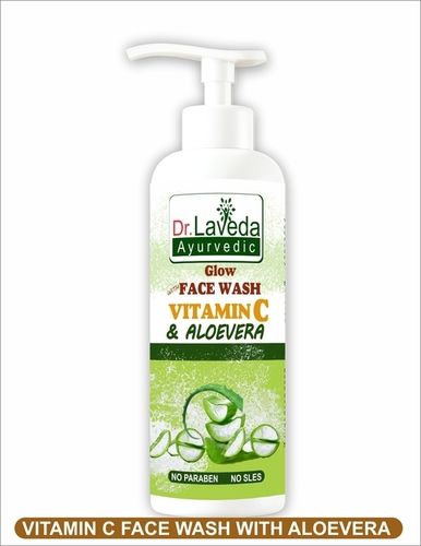 Glow Face Wash With Vitamin C And Aloevera (Dr Laveda ) Color Code: Gre