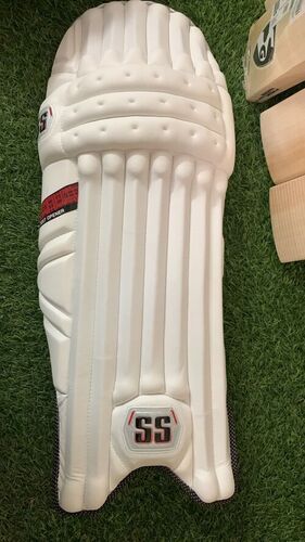 High Strength and White Cricket Batting Pads for Both Leg