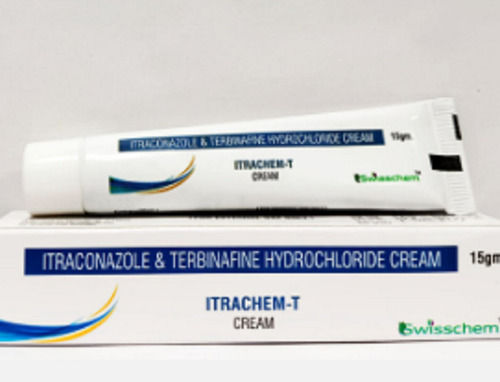 Itrachem-T Itraconazole with Terbinafine Ointment Cream, 15gm Tube Pack