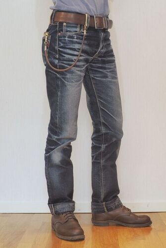 Kites Faded Mens Denim Jeans