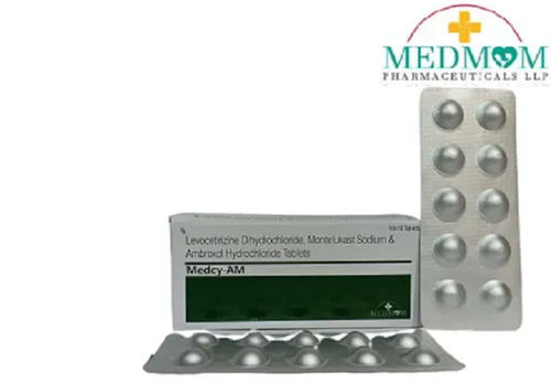 Medcy-AM Ambroxol HCL, Levocetirizine And Montelukast Sodium Tablet