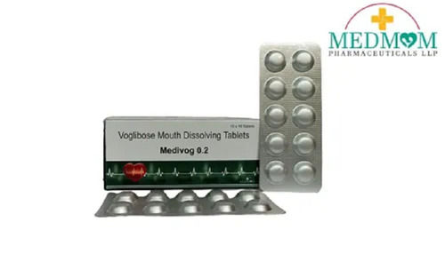 Medivog 0.2 Voglibose Mouth Dissolving Tablet, 10x10 Alu Alu