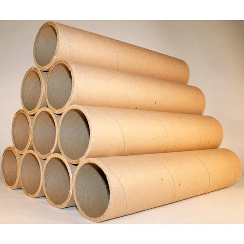 Plain Corrugated Paper Core Tube With 0.3 - 15 mm Thickness And 6 Meter Length