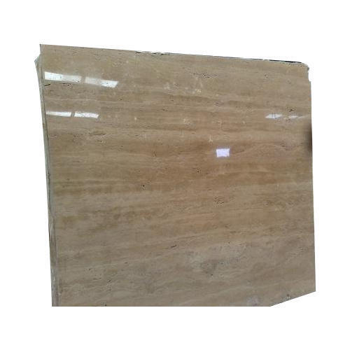 Pure Essential Oils Slip Resistance Rectangular Polished Travertine Italian Marble Slab (16-20Mm)