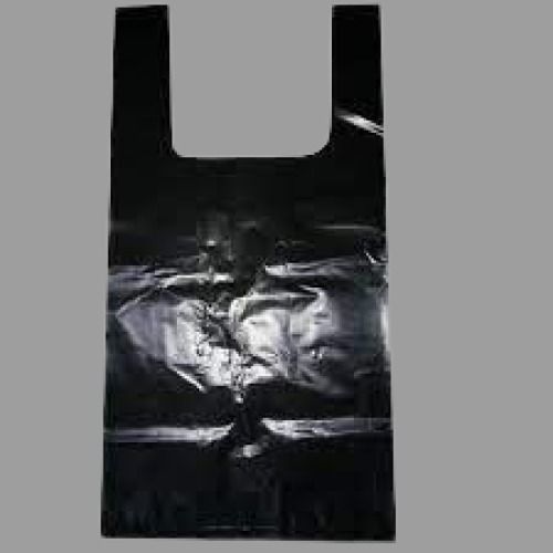 Black  Ldpe Carry Bag