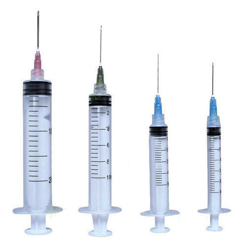 1ml to 100ml Plastic Disposable Syringe With Needle For Single Use