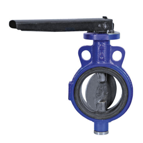 Class 125 Wafer Type Without Lugs Cast Iron Butterfly Valve