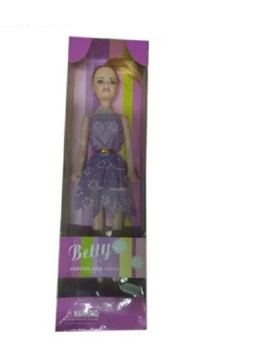 Lightweight Plastic Barbie Doll Toy For Little Girl