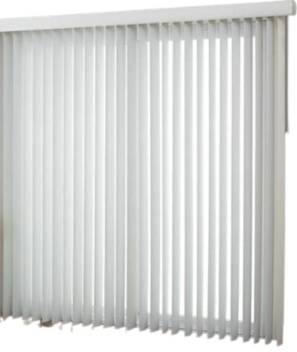 Modern Polyester Window Vertical Blinds With Anti Wrinkle Properties