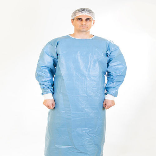 Non-Sterile Soft Texture and Laminated Surgical Gown for Hospital and Clinical Use