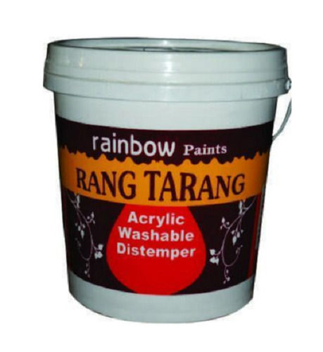 Titanium Dioxide Smooth Acrylic Distemper Paint For Interior Walls