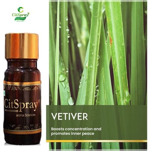 100% Organic Vetiver Essential Oil Hardness: Soft