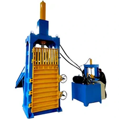 Mild Steel Single Phase Hydraulic Waste Paper And Pet Bottles Baling Press Machine