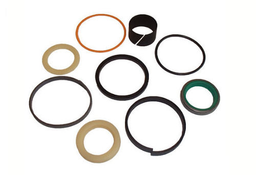 Round Rubber Hydraulic Cylindrical Seal Kits, 30 Shore Hardness For Reciprocating Motion