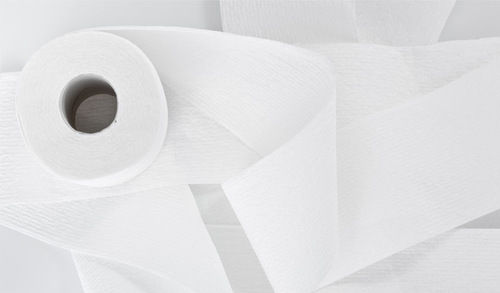 15 To 34 Gsm Soft Texture And Plain White Paper Napkin Jumbo Roll  Suitable For: Daily Use