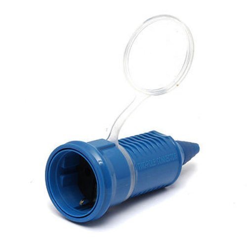 IP44 रेटिंग और 220V रेटेड वोल्टेज के साथ औद्योगिक उपयोग के लिए 16 Amp 2 पिन सॉकेट