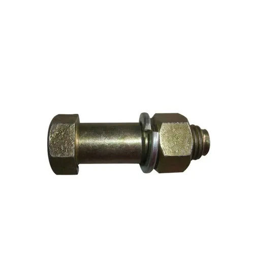 Alloy Steel Foundation Bolt With Hexagon Head And 40- 45 HRC Hardness, Head Size 18mm-50mm