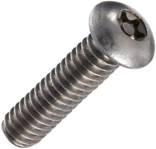 Corrosion Resistant Pin Button Head Security Screw With Galvanized Finish