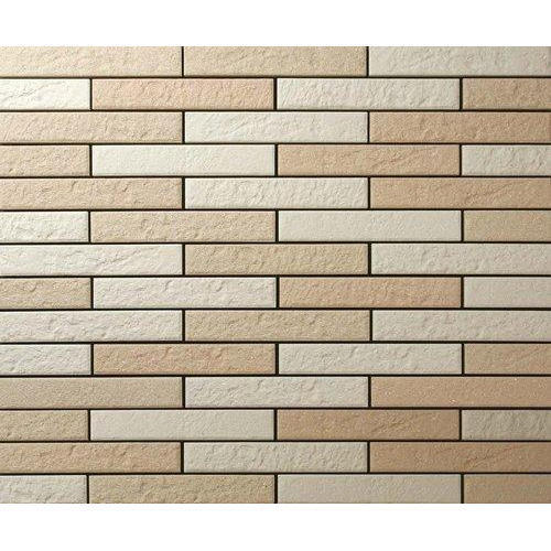 Whites Crack Proof Termite Resistance Wear Resistance Vitrified Brick Wall Tiles (8- 10 Mm)