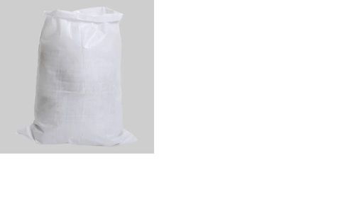 Glossy Finish White Laminated HDPE Bags for Pulses and Rice Packaging