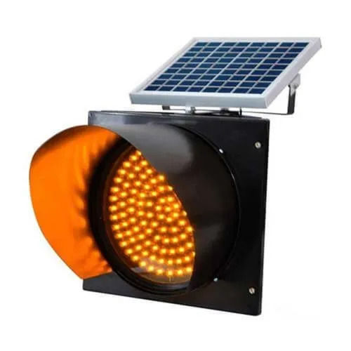 High-Efficiency 4 W 200mm Poly Crystalline LED Solar Traffic Blinker