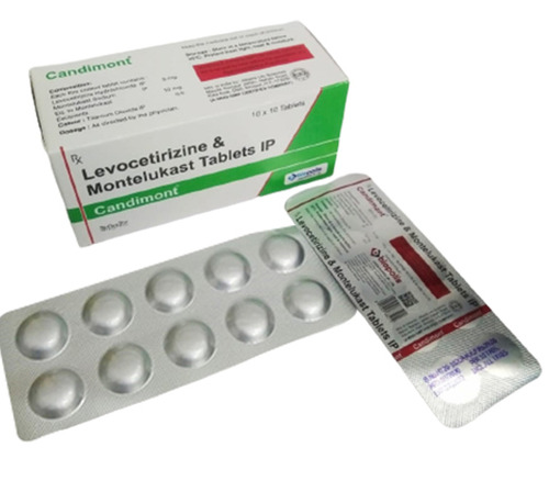 Levocetirizine Dihydrochloride And Montelukast Sodium Tablets - 10x10 Alu-Alu Strip Pack | Prescription Medicines for Quick Relief, Accurate Formulation, Safe and Effective for Adults