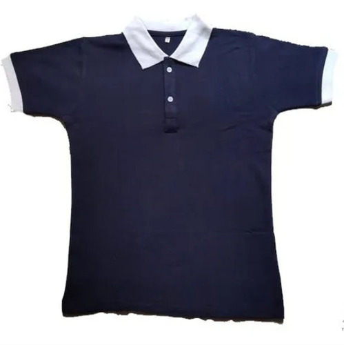 Multi Color Plain V Collar Neck Short Sleeves Customized Cotton T-Shirt 