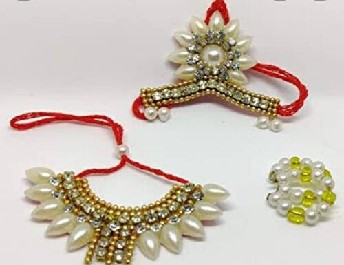 Multicolor Laddu Gopal Jewellery Set