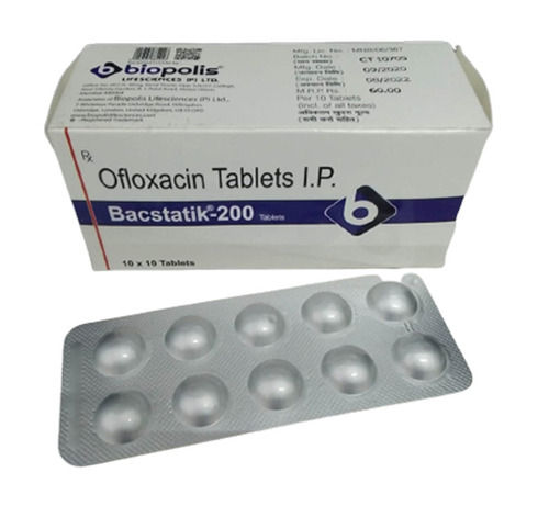 Ofloxacin And Ornidazole Tablets IP, 10*10 Tablets Blister Pack