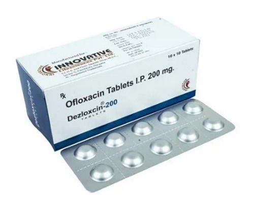 Ofloxacin Tablets 200 mg, 10*10 Tablets Strip Pack