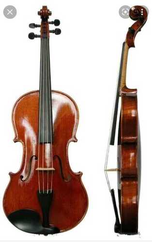 Light Weight Gloss Finish Wooden Chordophone Musical Violin