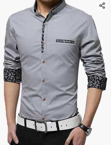 Mens Party Wear Readymade Slim Feet Full Sleeves Shirts