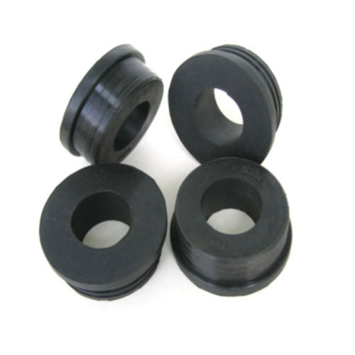 Round Shape Black Nitrile Rubber Bush For Industrial Usage With Accurate Dimenions