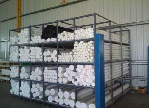 Black Anti Corrosive Hard Structure Dimensionally Accurate Smooth Surface Pipe Storage Racks