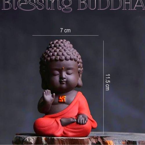 Beautifully Designed Unique Design Light Weight Stone Buddha Statue