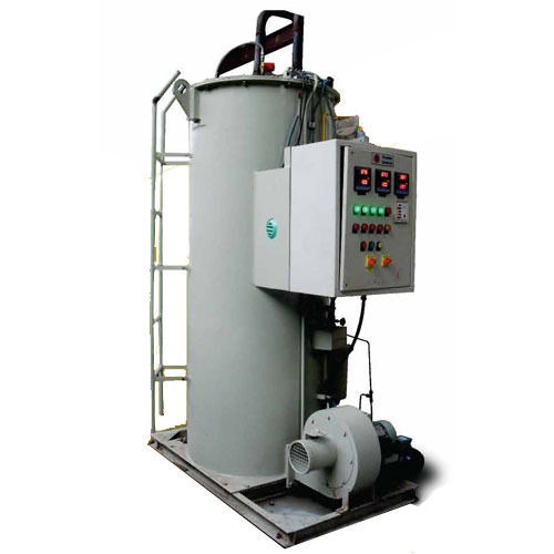 Blue-White Heavy Duty Steam Boiler For Industrial Use With Low Power Consumption