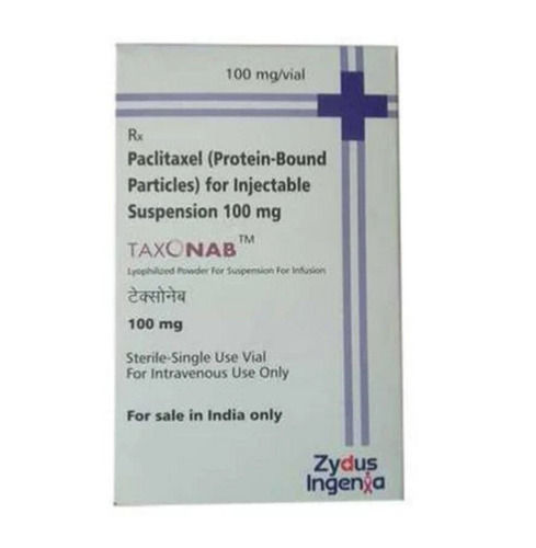 Paclitaxel For Injectable Suspension 100 mg Sterile Single Use Vial