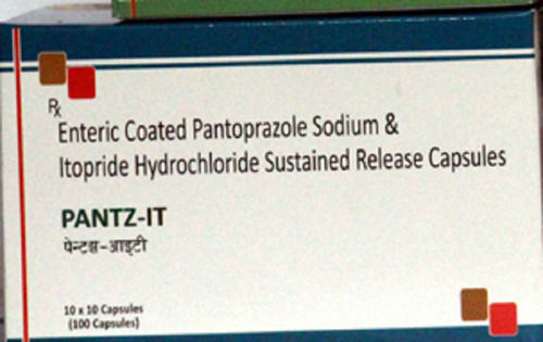 Stapler Pantz-It Pantoprazole (Ec) And Itopride (Sr) Capsule, 10X10 Pack