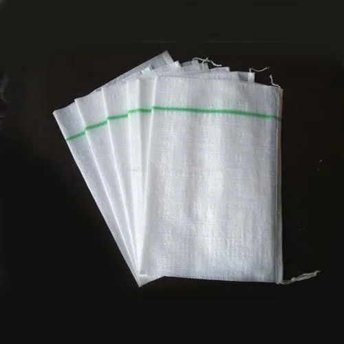 Plain Polypropylene Woven Sack Bag With Packaging Size 50 Kg And 45 GSM