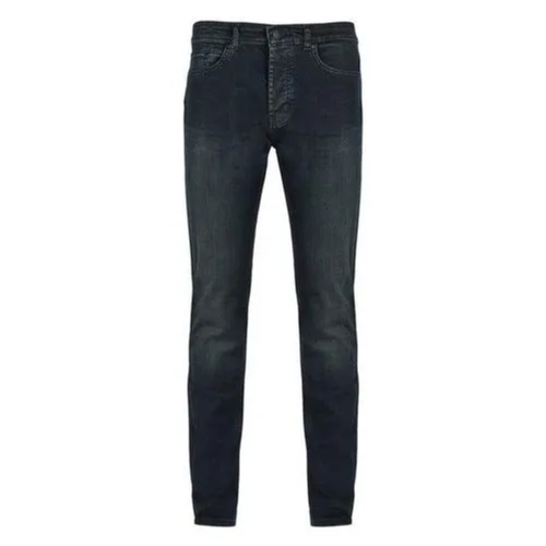 Regular Straight Fit Casual Wear Plain Dyed Comfortable Denim Jeans For Men - Premium Denim Material Waist Size 28-38 Inches Blue Color Washed Finish Suitable for All Seasons