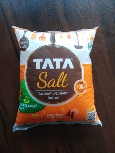 Vacuum Evaporated Iodized Tata Salt For Food Products With 1 Kg Packaging Size