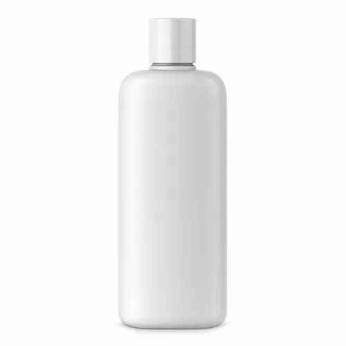 Hair Treatment Products White Leakage Proof Eco Friendly Round Shape Plastic Cosmetic Bottle