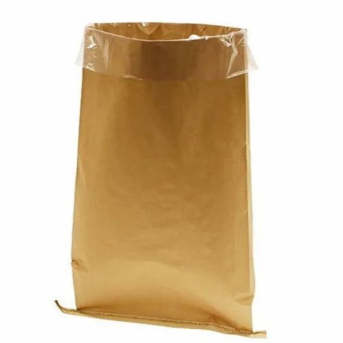 Yellow Round Shape Laminated Premium Design HDPE Bags