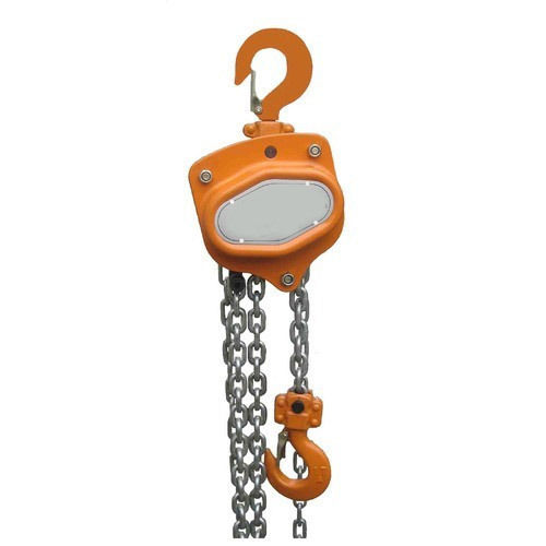 1 To 3 Ton Capacity Industrial Material Handling Chain Block Hoist With Trolley