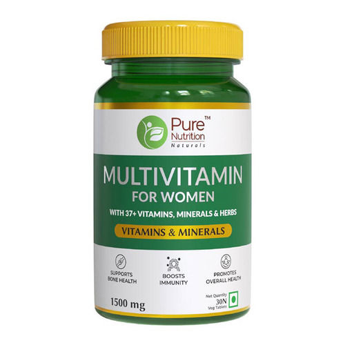 1500mg Pure Nutrition Multivitamin For Women, 30 Tablets Pack