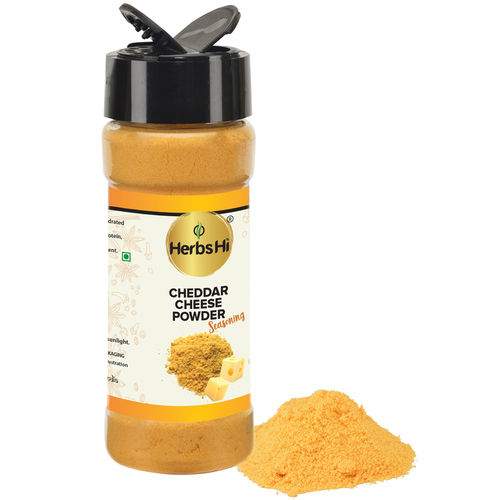Cheddar Cheese Powder By Herbshi, Weight 55 gm