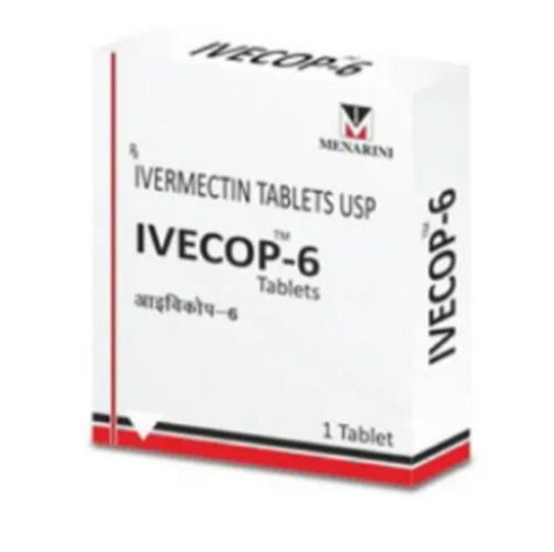 Ivecop-6 Ivermectin Tablets 6mg, 10*10 Tablets Box Pack